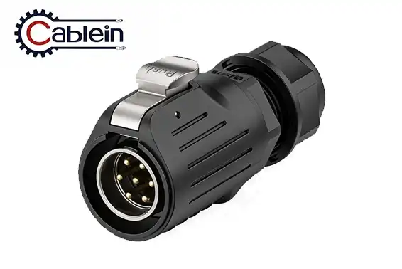 LP20 7-Pin Plastic Metal Waterproof Crimp Plug